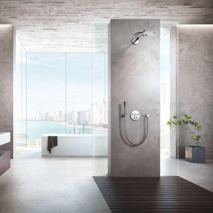Grohe Grohtherm SmartControl brusearmatur, krom