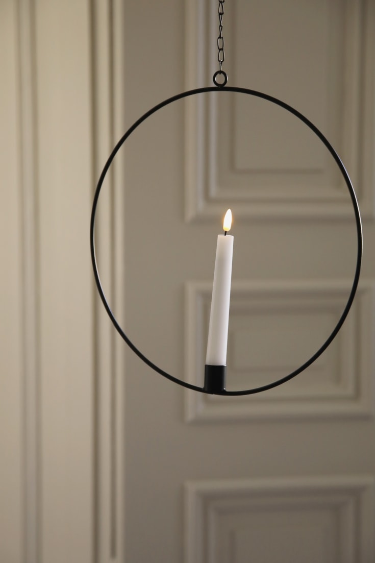 Markslöjd Auri pendeldekoration 35 cm svart