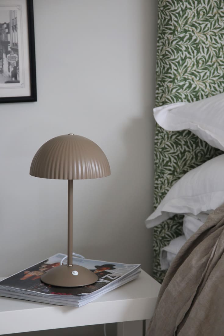 Markslöjd Zin bordlampe, brun