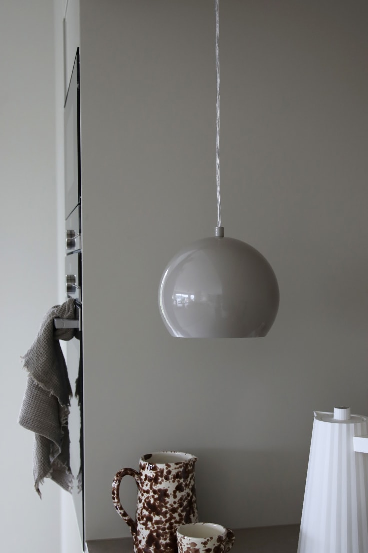 Markslöjd Pop pendel 1l 20 cm grå