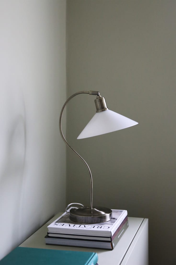 Markslöjd Vela bordlampe, hvid