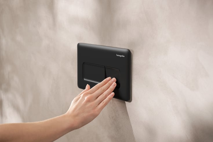 Hansgrohe iFrame Original Q betjeningsplade, mat sort