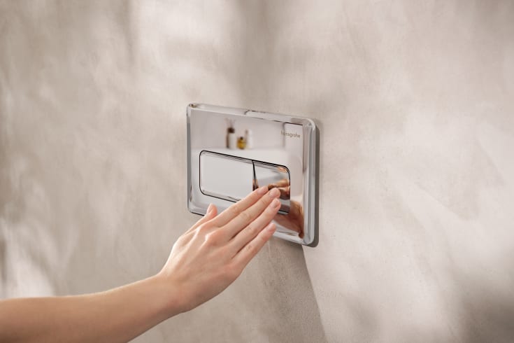 Hansgrohe iFrame Original Q betjeningsplade, krom