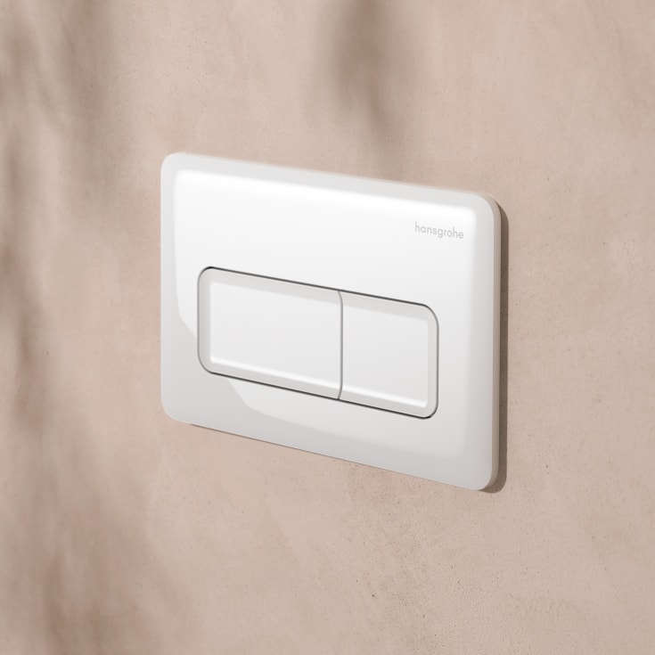 Hansgrohe iFrame Original Q betjeningsplade, hvid