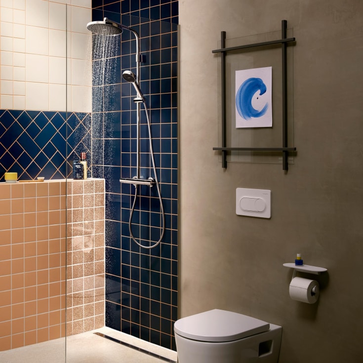 Hansgrohe iFrame Original S betjeningsplade, mat hvid