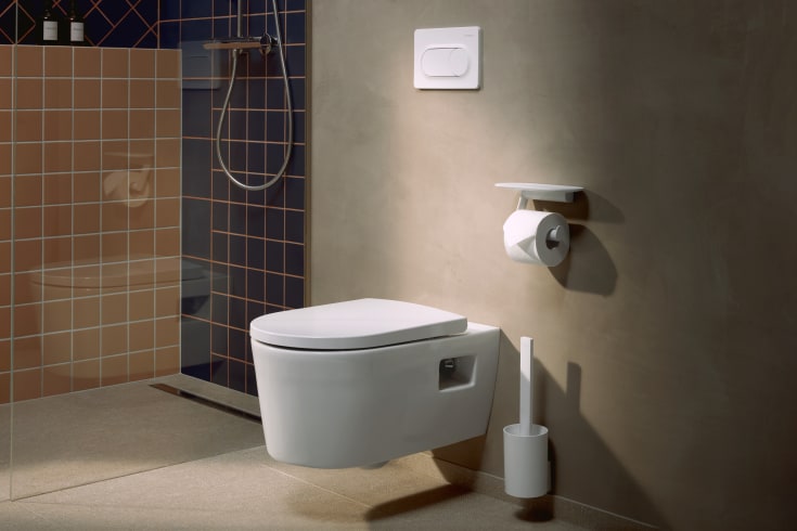 Hansgrohe iFrame Original S betjeningsplade, mat hvid