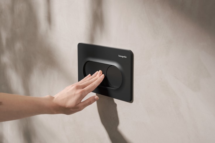 Hansgrohe iFrame Original S betjeningsplade, mat sort