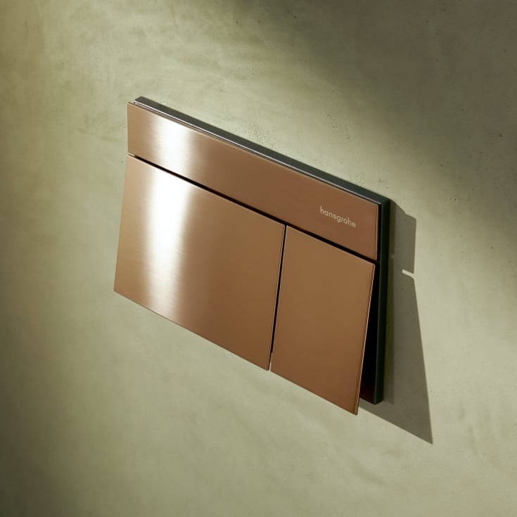 Hansgrohe iFrame Element E betjeningsplade, børstet bronze