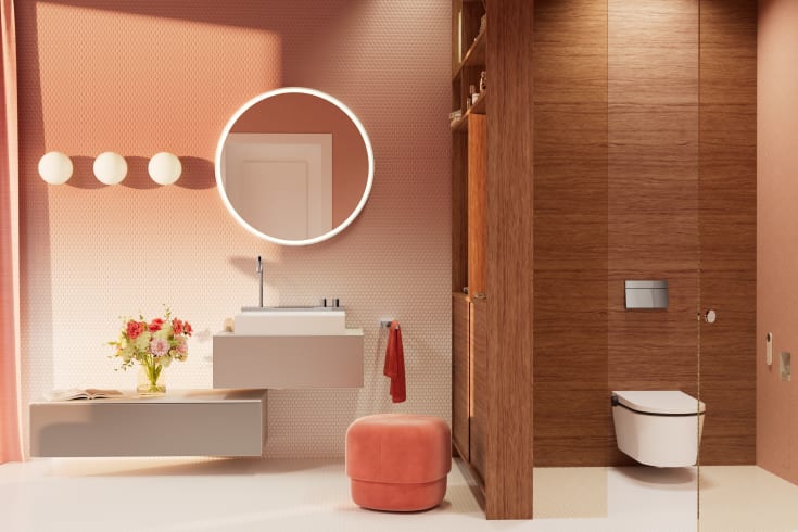 Hansgrohe iFrame Element E betjeningsplade, krom