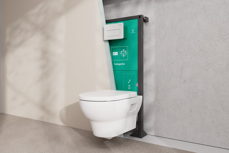 Hansgrohe iFrame Original indbygningscisterne, 112 cm