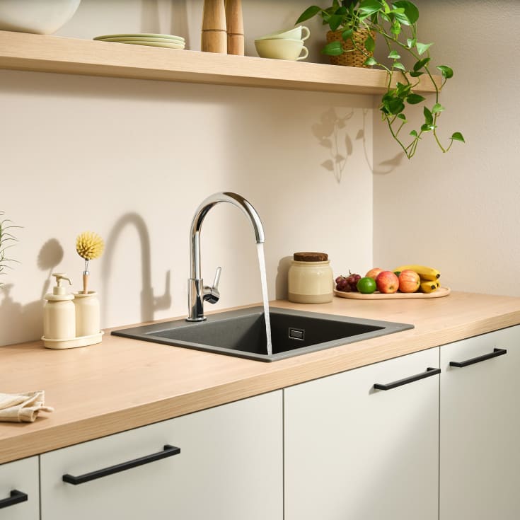 Hansgrohe Waterforms kjøkkenarmatur, krom