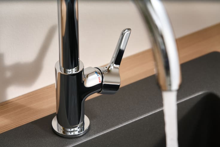 Hansgrohe Waterforms köksblandare, krom