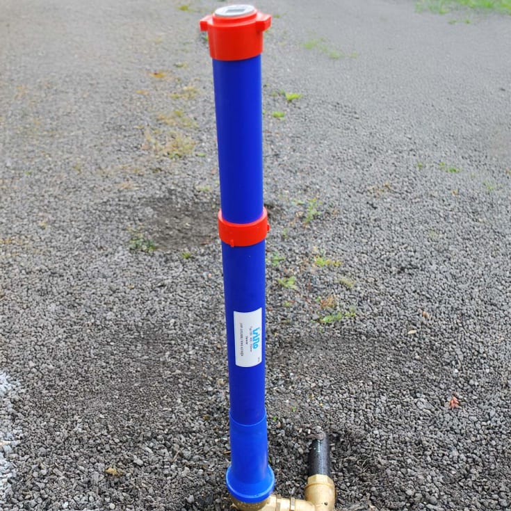 Isiflo teleskopisk varerør, for bakkekran, 2050-3950 mm