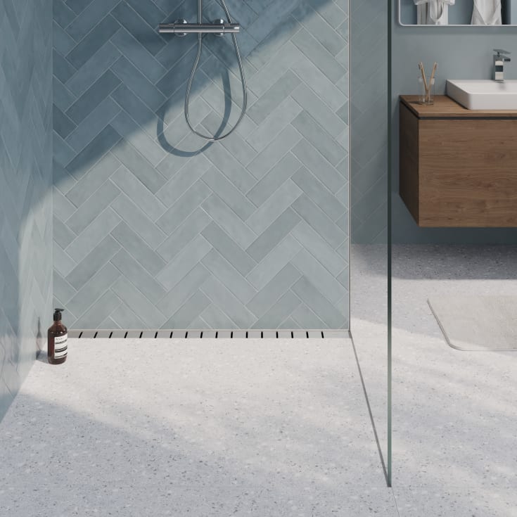 Hansgrohe RainDrain Go komplett golvbrunn, 900 mm, Ø50 mm, 900 mm