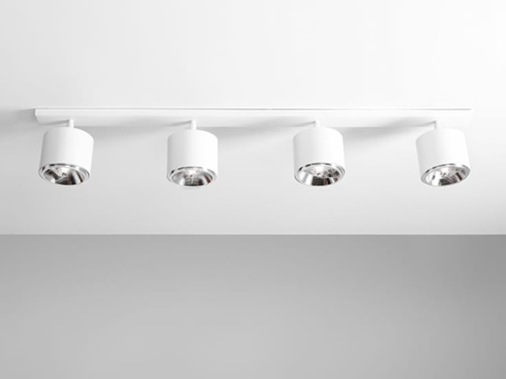 Aldex Bot loftslampe, 2xGu10, hvid
