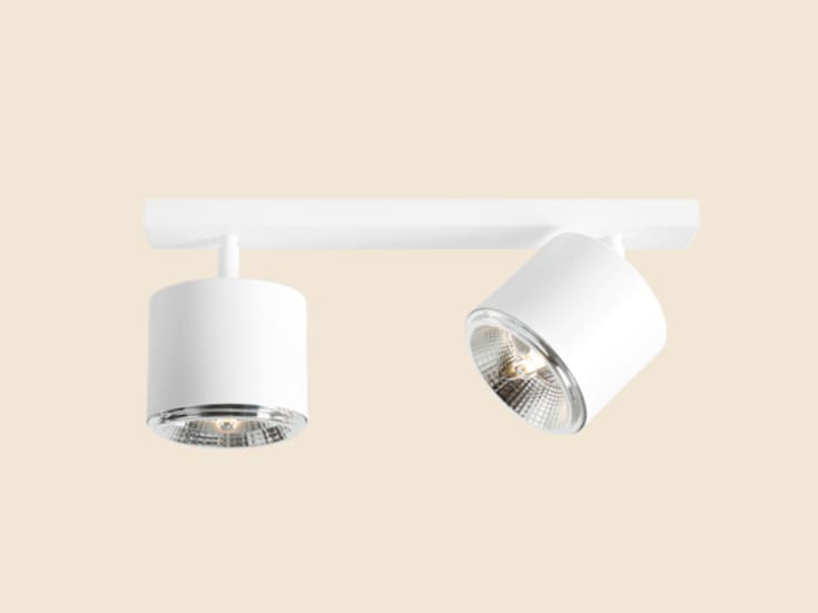 Aldex Bot taklampa, 4xGu10, 10 W, vit