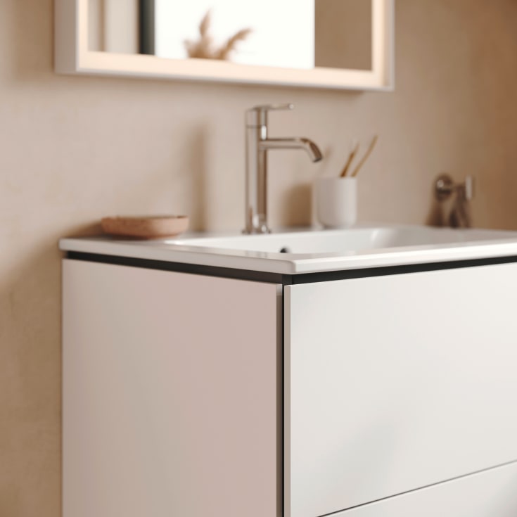 Duravit L-Cube tvättställsunderskåp, 82x48 cm, matt vit