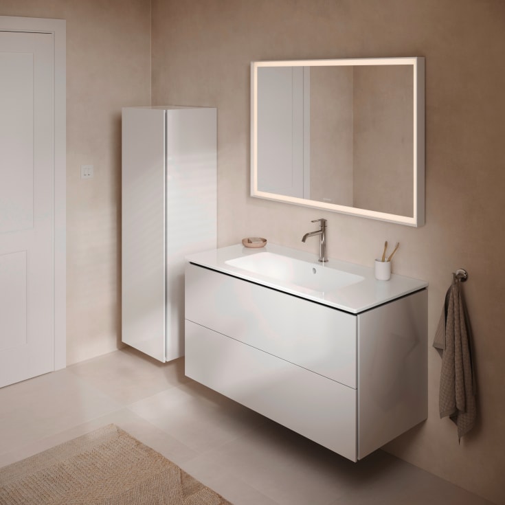 Duravit L-Cube servantskap 102x48 cm, hvit høyglans