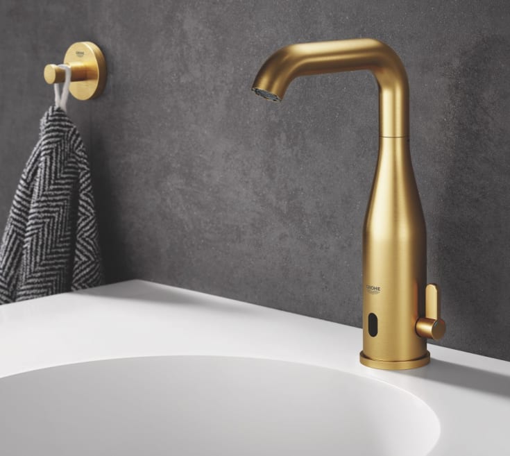 Grohe Essentials håndklædekrog, børstet messing