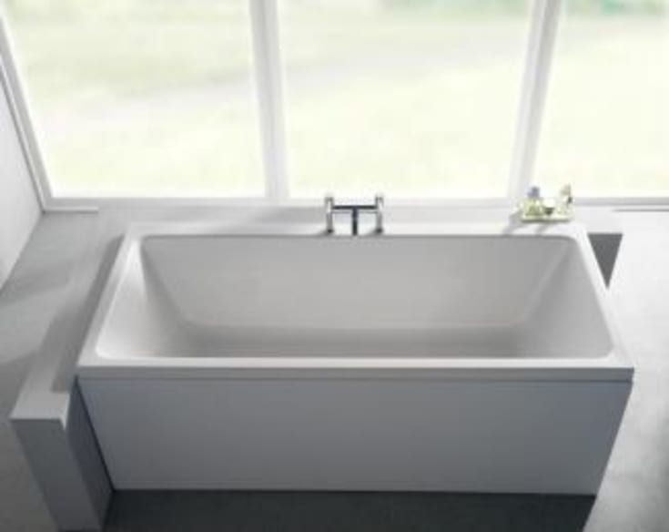 Strømberg frontpanel, 57x190 cm, hvid