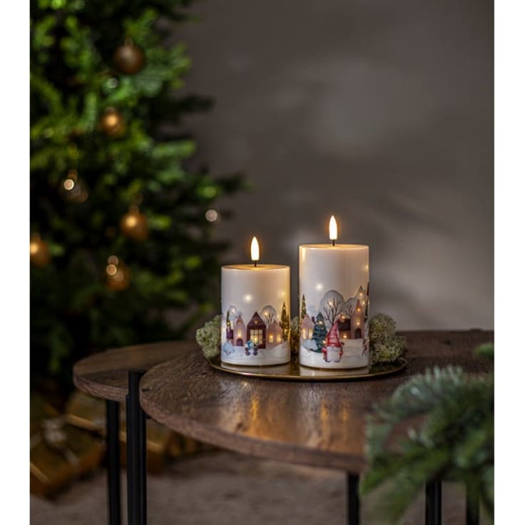 Star Trading Flamme Winterland bloklys, stor