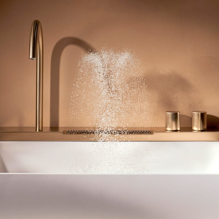 Hansgrohe Avalegra Aquaunit håndvask med armatur, 78x47,5 cm, børstet bronze