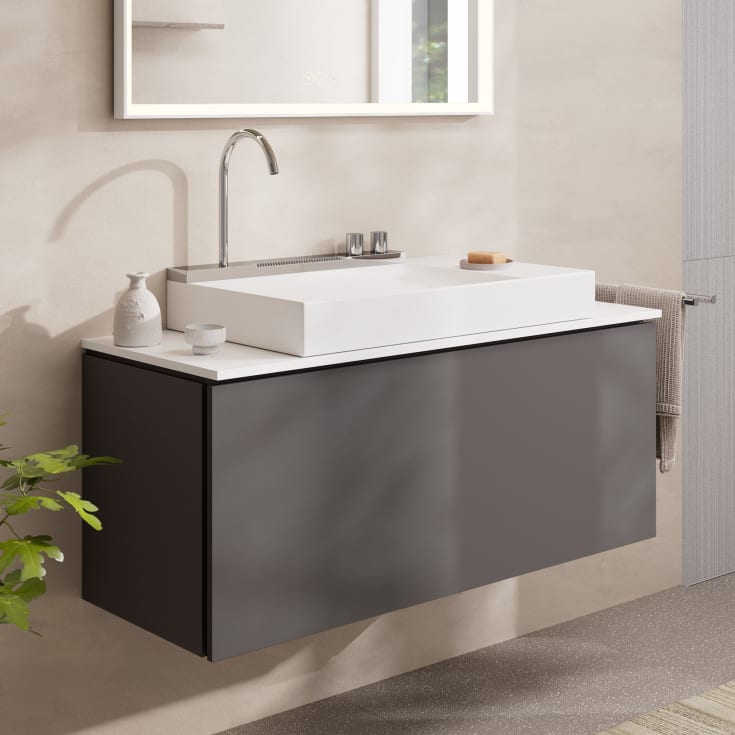 Hansgrohe Avalegra Aquaunit håndvask med armatur, 78x47,5 cm, krom