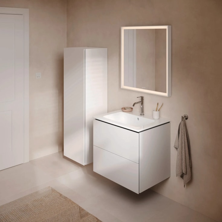 Duravit ME by Starck servant, 63x49 cm, hvit