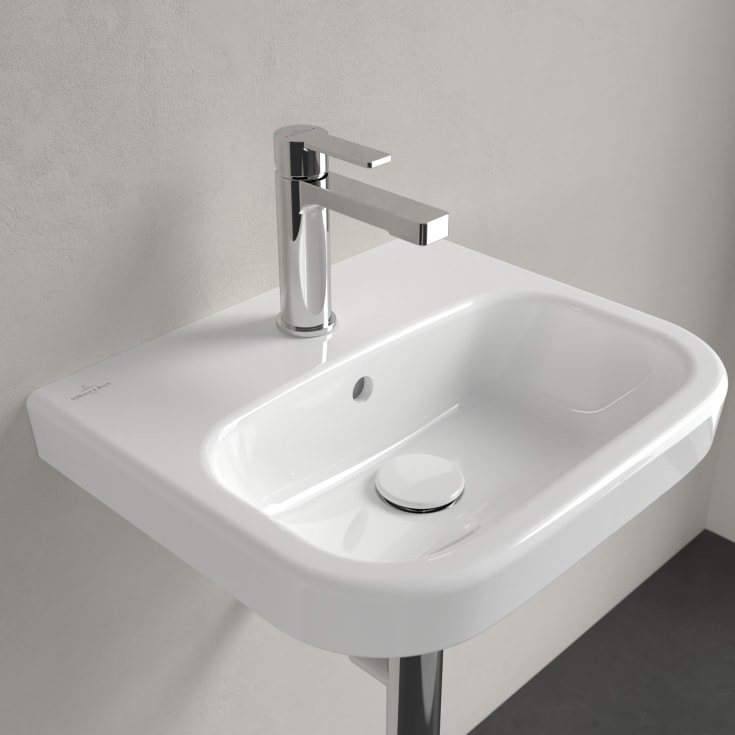 Villeroy & Boch Architectura vegghengt servant, overløp, 45x38 cm, hvit