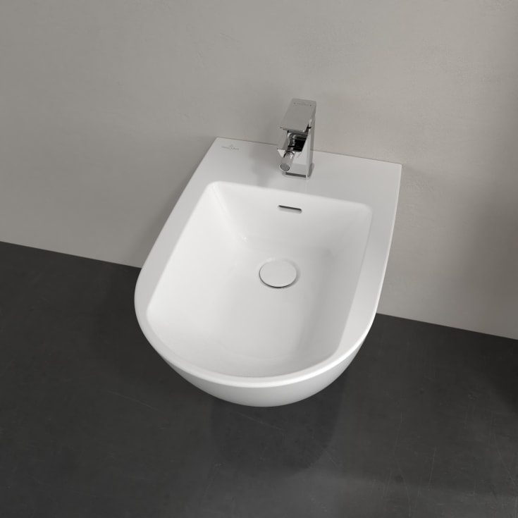 Villeroy & Boch Subway 3.0 vegghengt bidé, 37,5x56 cm, hvit