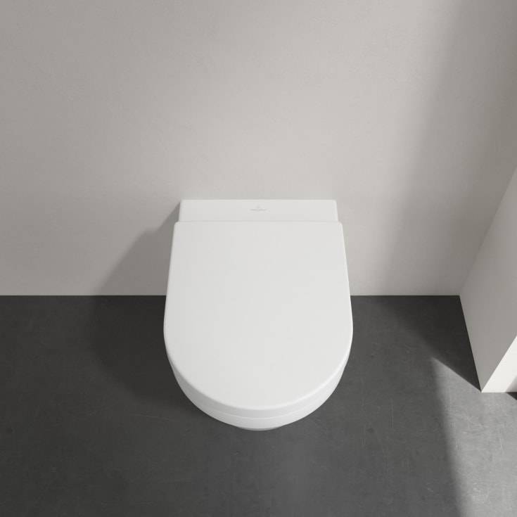 Villeroy & Boch Architectura gulvstående toalett, uten skyllekant, 37x54 cm, hvit
