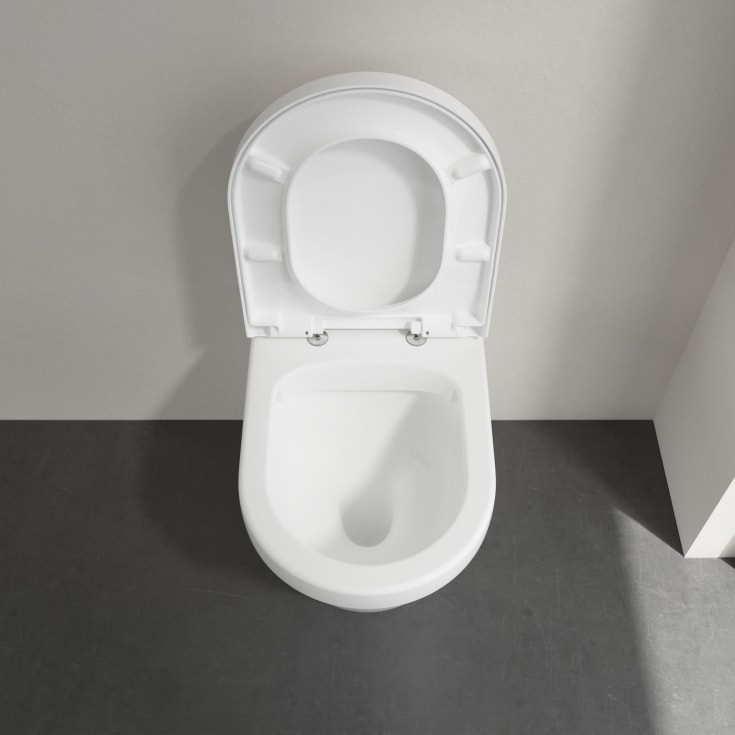Villeroy & Boch Architectura gulvstående toalett, uten skyllekant, 37x54 cm, hvit