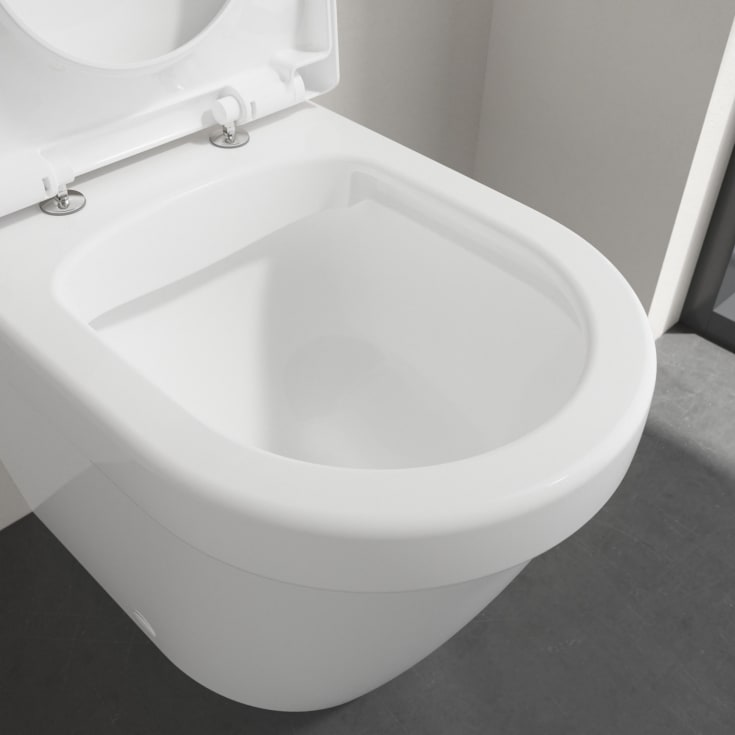 Villeroy & Boch Architectura gulvstående toalett, uten skyllekant, 37x54 cm, hvit