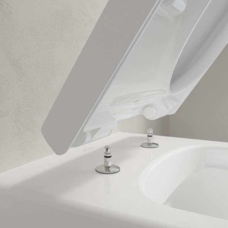 Villeroy & Boch Architectura gulvstående toalett, uten skyllekant, 37x54 cm, hvit