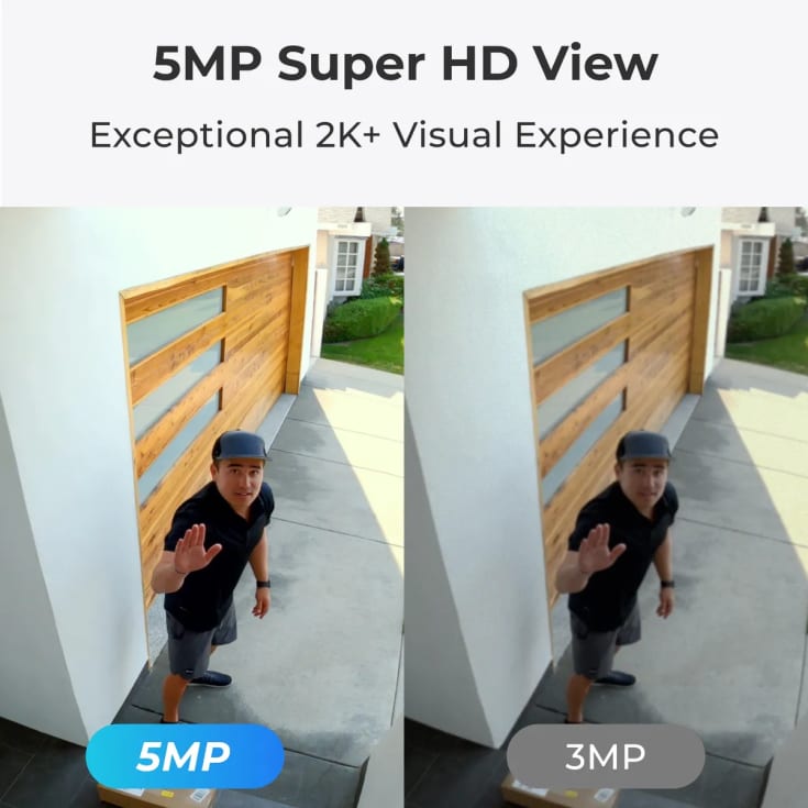 Reolink W320 overvågningskamera, hvid