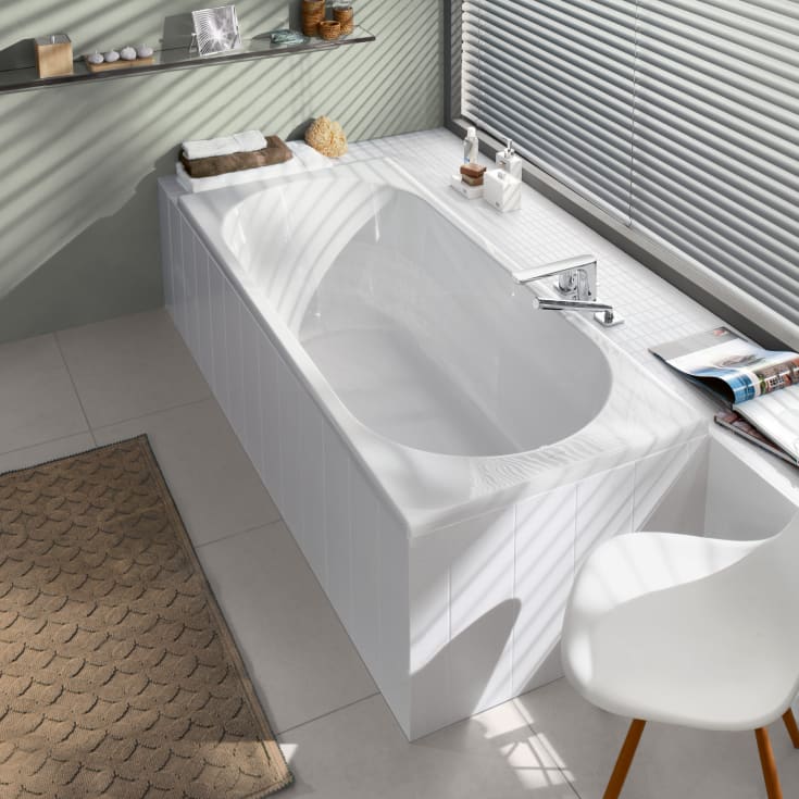 Villeroy & Boch V&B O.Novo/Cas. Badekar 1800X800 mm hvid