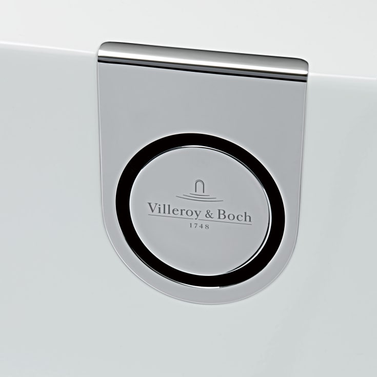 Villeroy & Boch Oberon 2.0 badekar for innbygging, Quaryl, 170x75 cm, hvit
