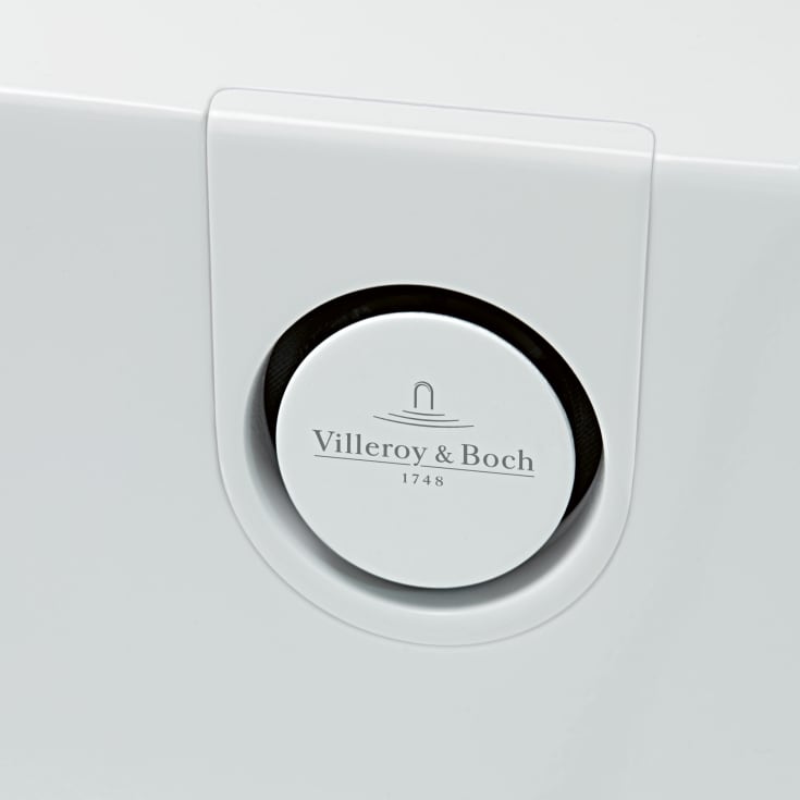 Villeroy & Boch Oberon 2.0 badekar for innbygging, Quaryl, 170x75 cm, hvit