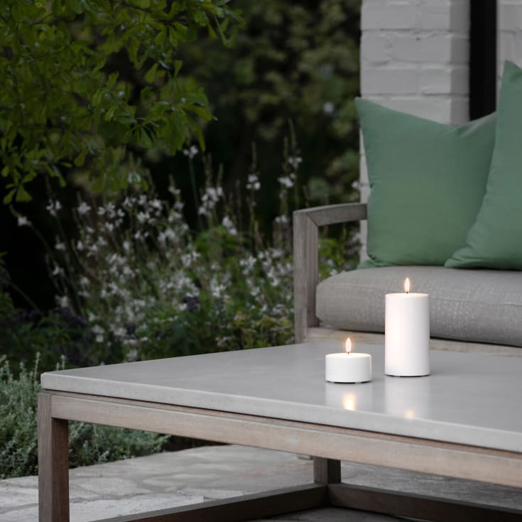 Uyuni LED blockljus, utomhus, vit