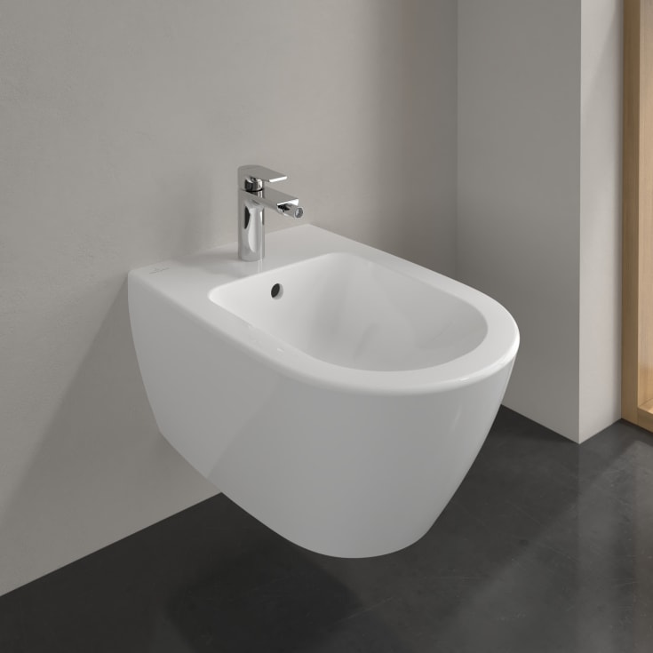 Villeroy & Boch Subway 2.0 vegghengt bidé, 37x56,5 cm, hvit