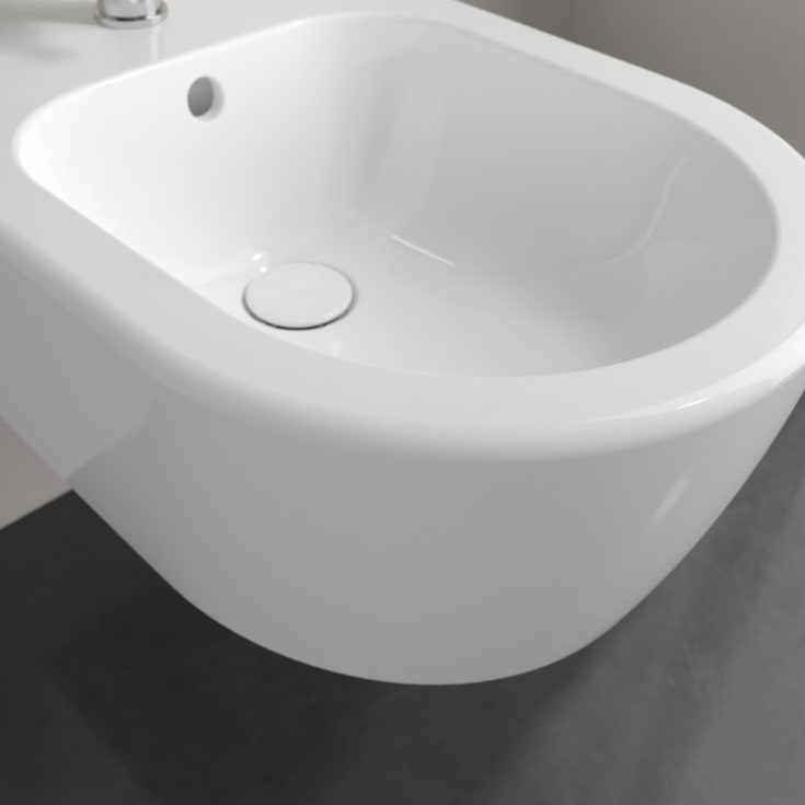 Villeroy & Boch Avento vegghengt bidé, 37x53 cm, hvit