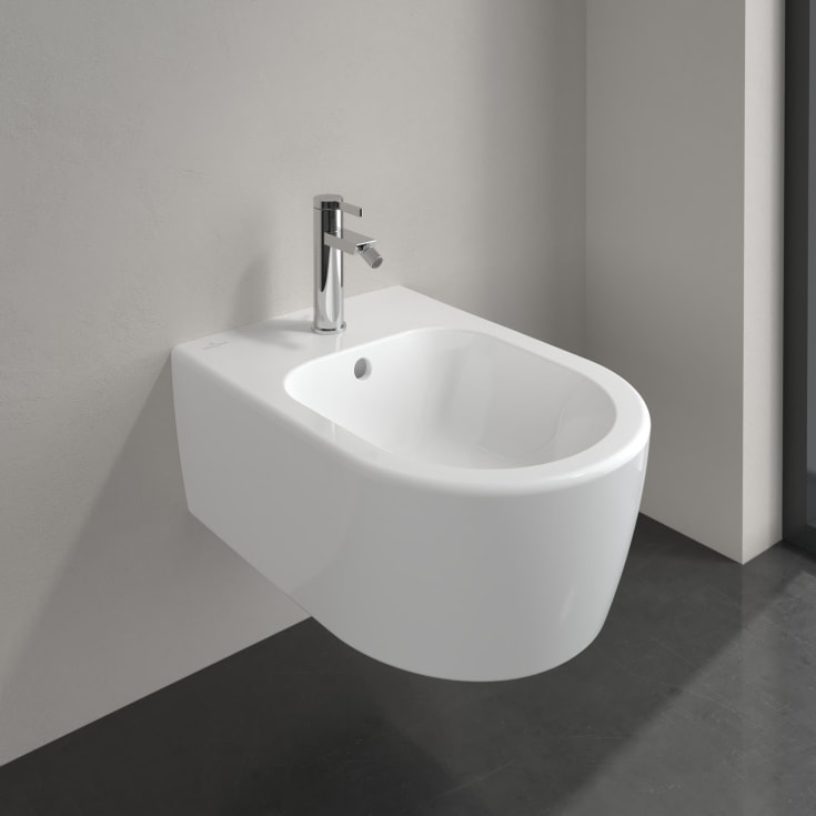 Villeroy & Boch Avento vegghengt bidé, 37x53 cm, hvit