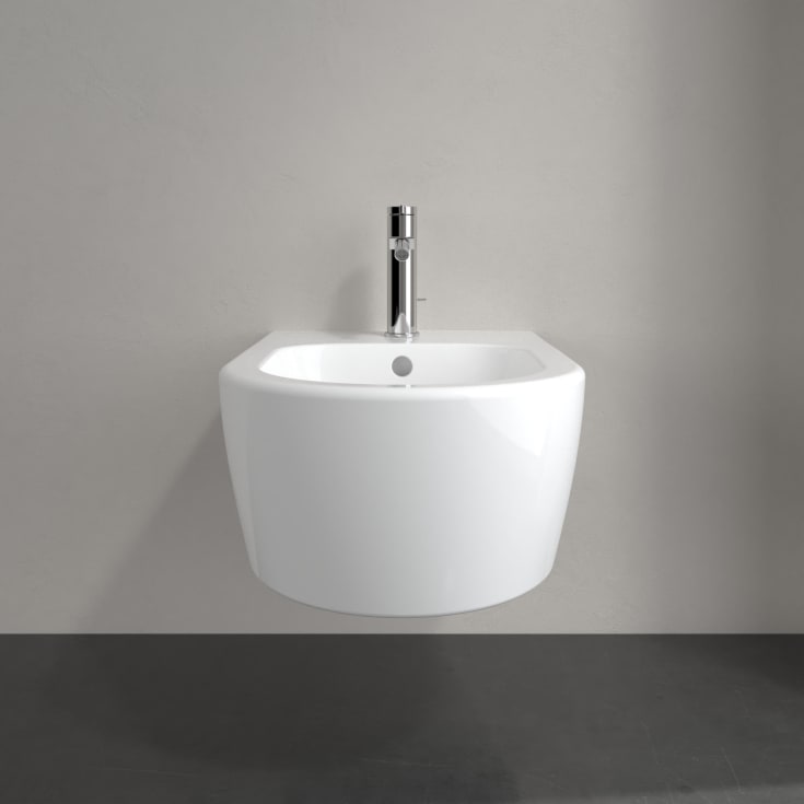 Villeroy & Boch Avento vegghengt bidé, 37x53 cm, hvit