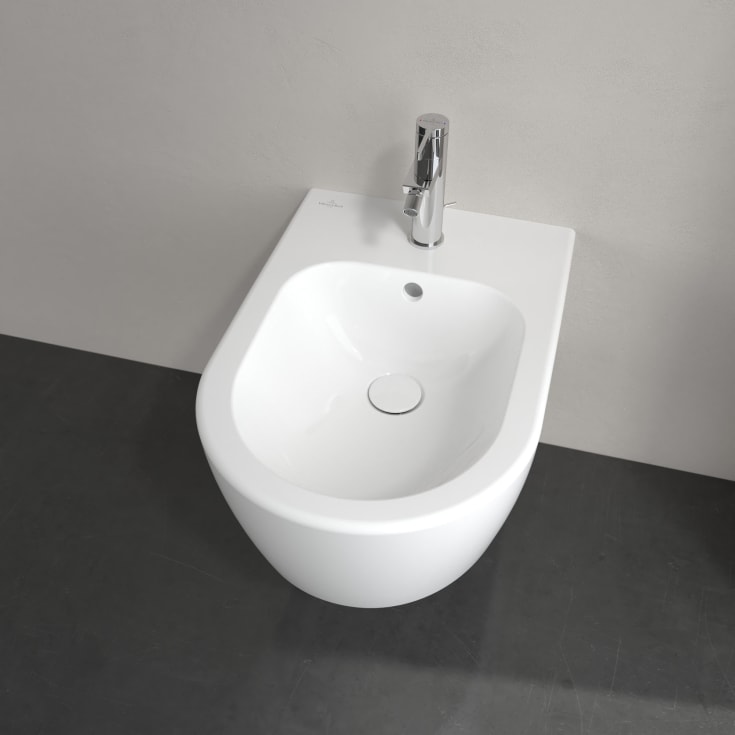 Villeroy & Boch Avento vegghengt bidé, 37x53 cm, hvit
