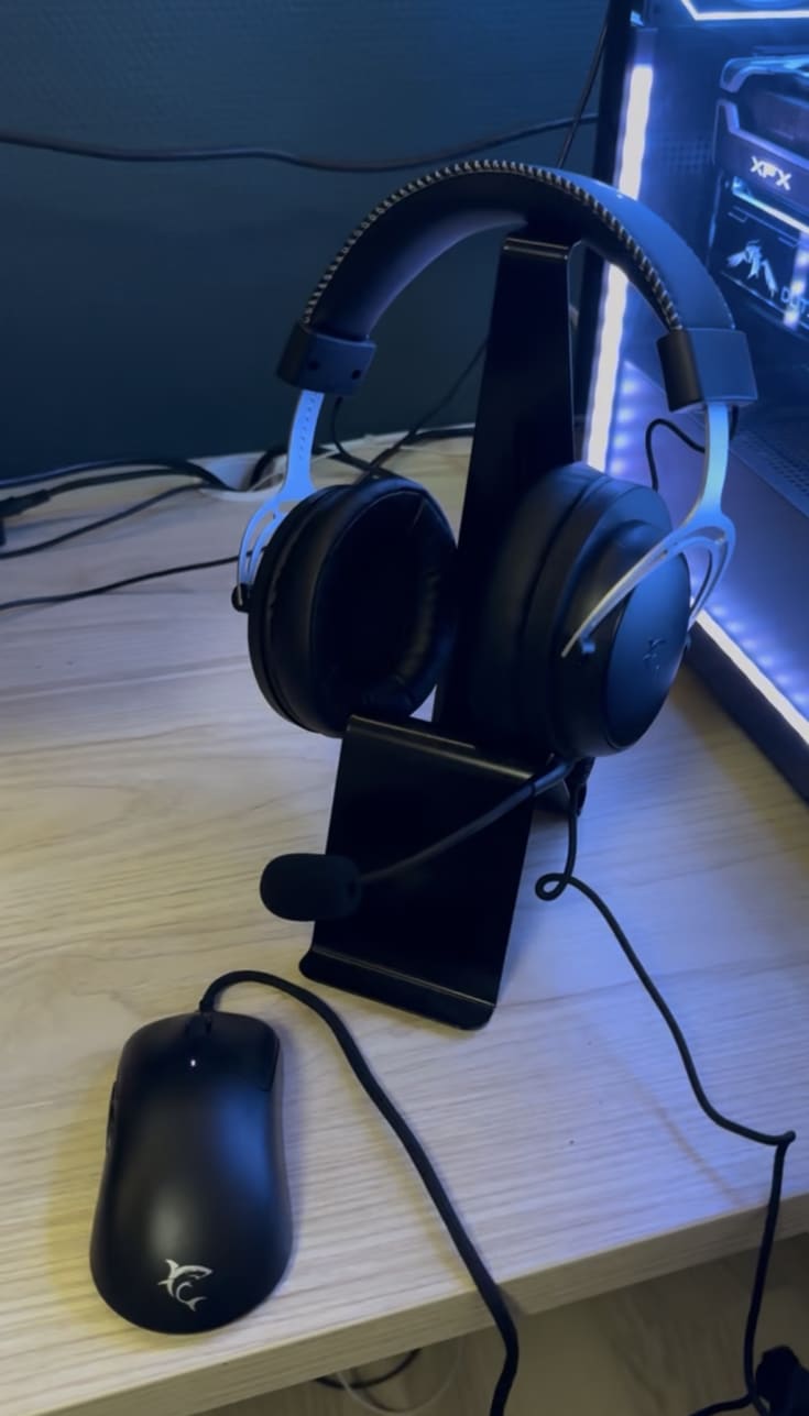 White Shark Graphene gaming mus