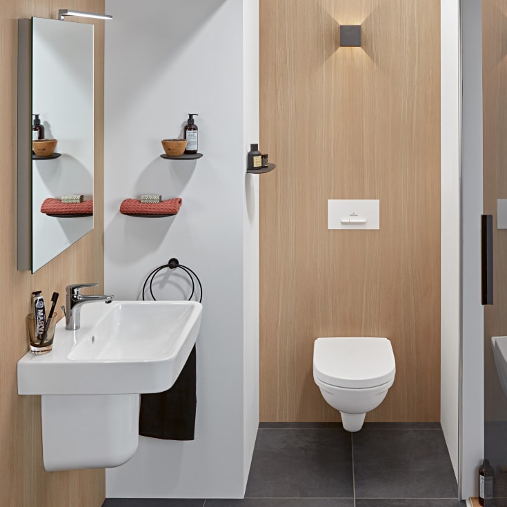 Villeroy & Boch ViConnect E300 betjeningsplade, hvid