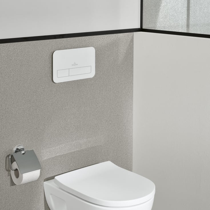 Villeroy & Boch ViConnect M200 betjeningsplade, hvid