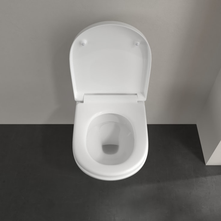 Villeroy & Boch O.novo vegghengt toalett, 36x56 cm, hvit
