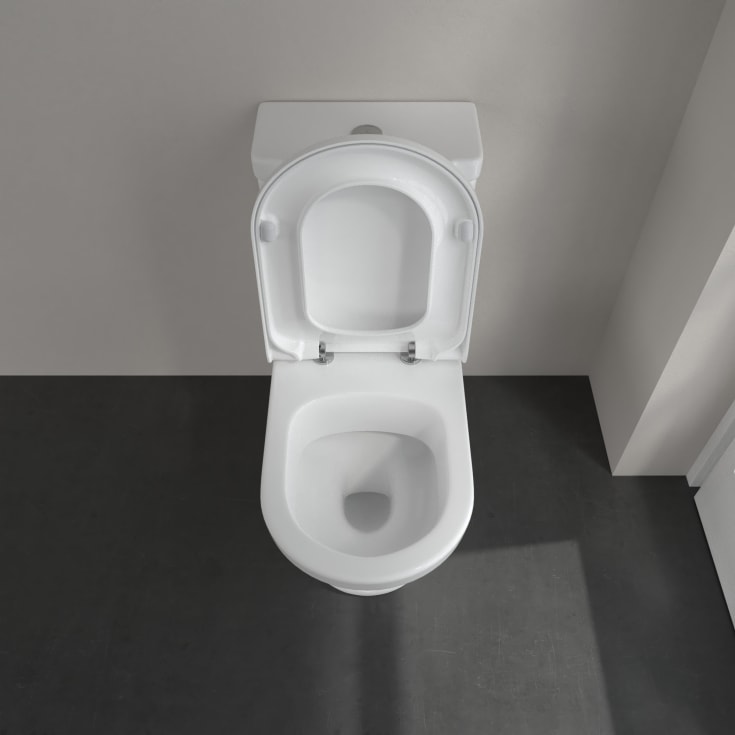 Villeroy & Boch Hommage toiletskål, rengøringsvenlig, hvid