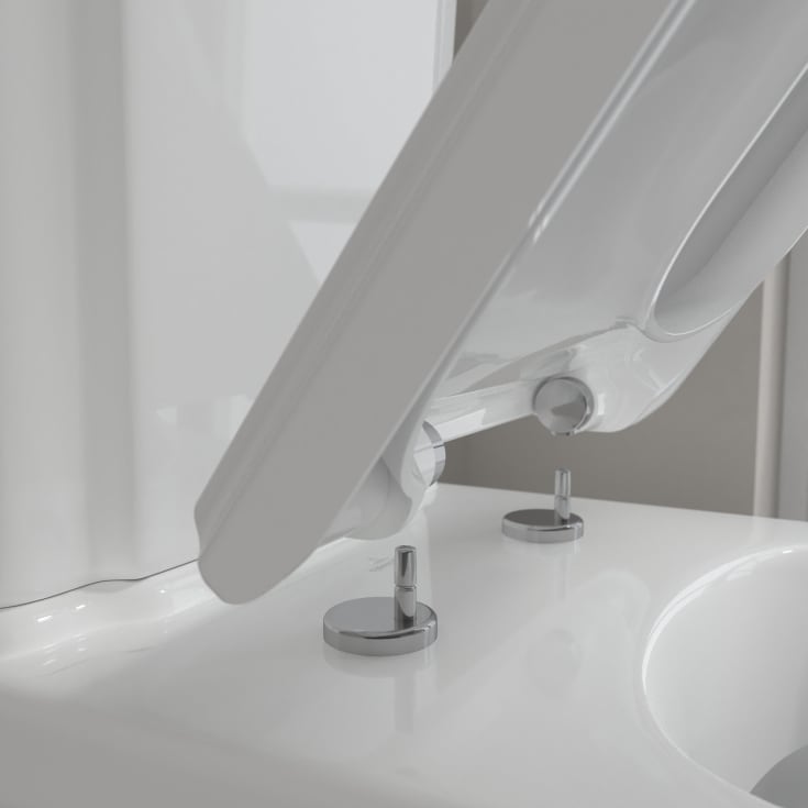 Villeroy & Boch Hommage toalett, CeramicPlus, hvit